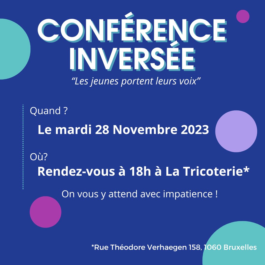 Le SDJ de Bruxelles vous invite à sa Conférence inversée “Du Flow & Des Droits” !