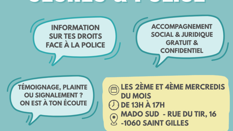 Le SDJ de Bruxelles lance un guichet unique “Jeunes & Police”