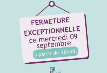 Fermeture exceptionnelle